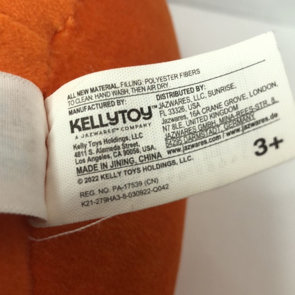 Squishmallow Calico Black Cat Pumpkin Halloween Jack O Lantern Plush Stuffie - Picture 3 of 4